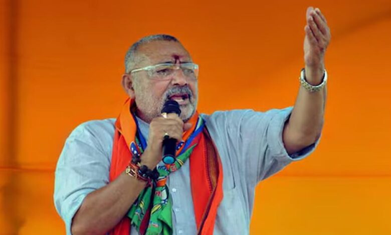 केंद्रीय मंत्री गिरिराज सिंह डिंडौरी में बोले: परिवारवाद का लोकतंत्र में खत्म होने का समय आ गया