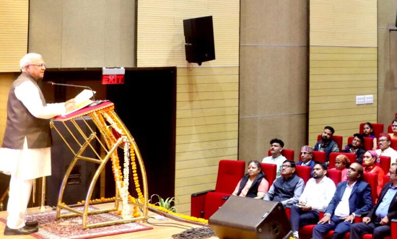 उत्तराखण्ड और झारखण्ड को प्रकृति का विशेष उपहार : राज्यपाल  पटेल