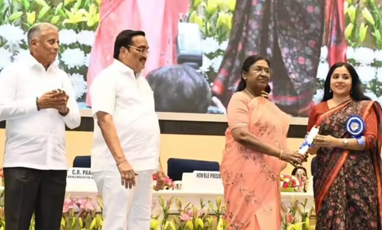 कलेक्टर भव्या मित्तल को राष्ट्रीय जल पुरस्कार, खरगोन बना नंबर वन, प्लानिंग एक्सपर्ट्स ने की तारीफ