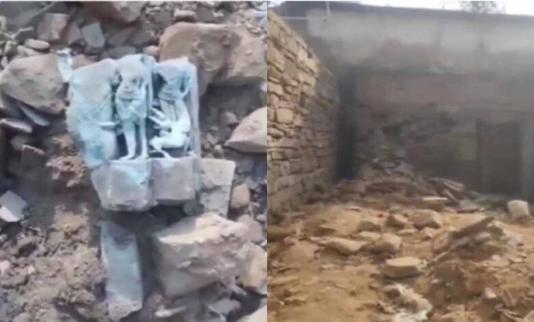 सागर में मस्जिद की खुदाई से निकली भगवान राम की मूर्ति, क्षेत्र में तनाव बढ़ा