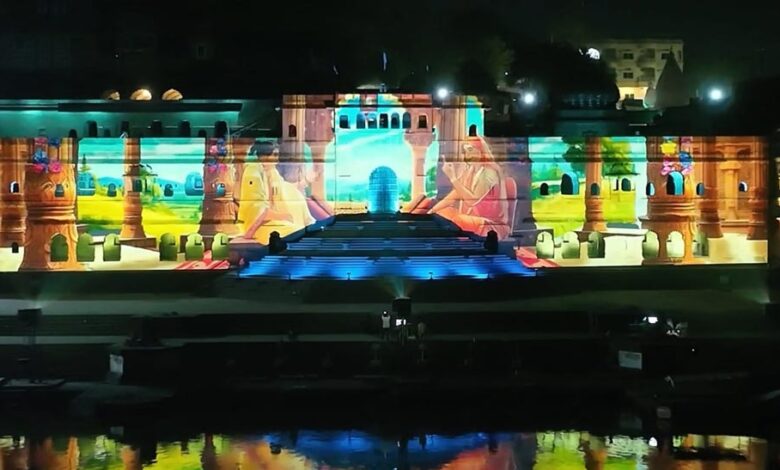 महेश्वर:-अहिल्या-घाट-पर-लाइट-शो-और-लक्खा-की-भजन-संध्या-से-शुरू-होगा-निमाड़-उत्सव