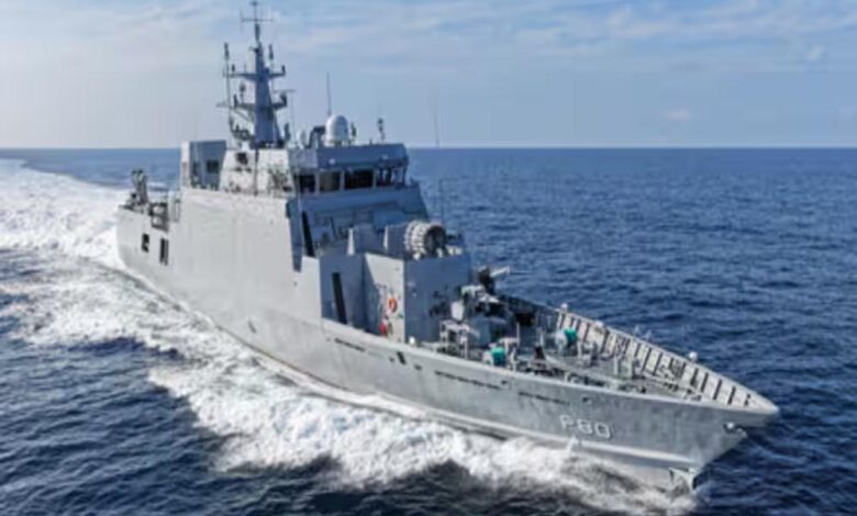 इंडियन नेवी में शामिल हुआ INS Mahe, 1800NM रेंज वाला बख्तरबंद वॉरशिप, 80% पुर्जे देश में बने