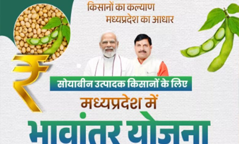 भावांतर योजना में सोयाबीन का मॉडल रेट आज भी 4282 रुपए