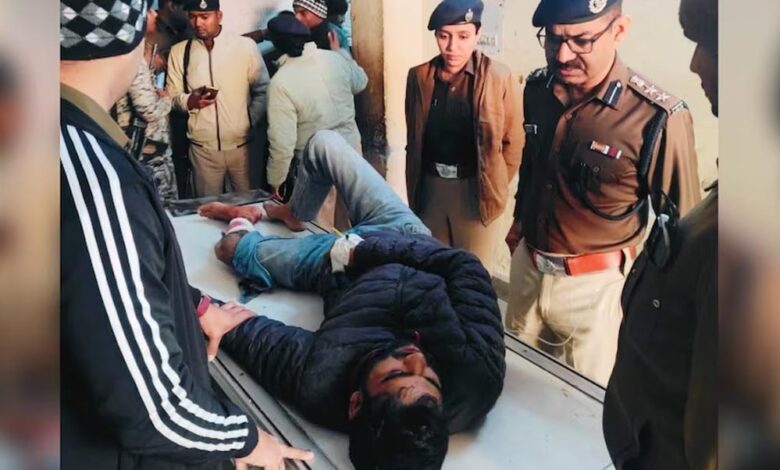 ग्वालियर में 10 हजार के इनामी कपिल यादव का शॉर्ट एनकाउंटर, पैर में गोली; हथियार और कैश के साथ एक और आरोपी गिरफ्तार