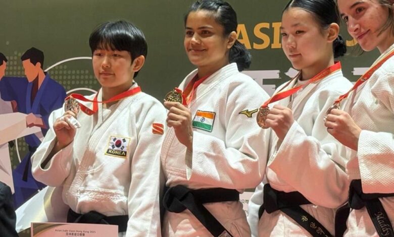 एशियन जूडो चैंपियनशिप: सागर की यामिनी ने कोरियाई खिलाड़ी को हराकर चीन में जीता स्वर्ण