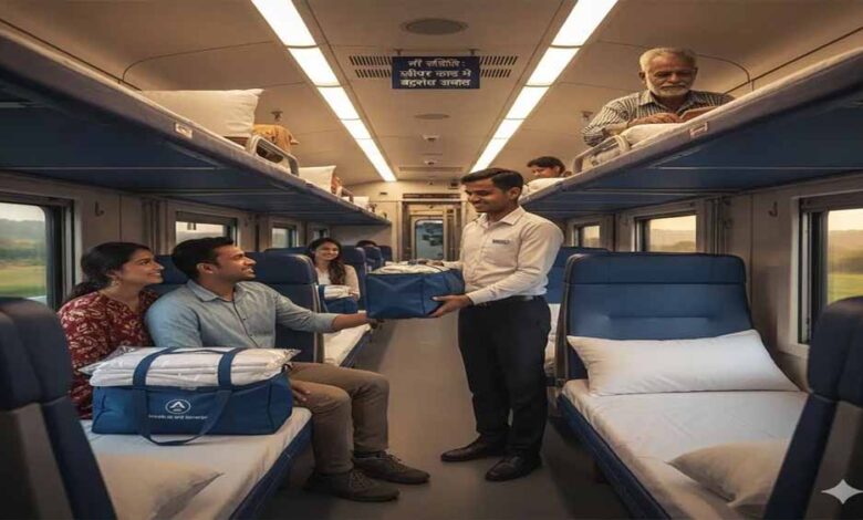 अब AC कोच में 20 रुपये में मिलेगा पूरा बेडरोल! जानिए रेलवे की नई सर्विस के नियम