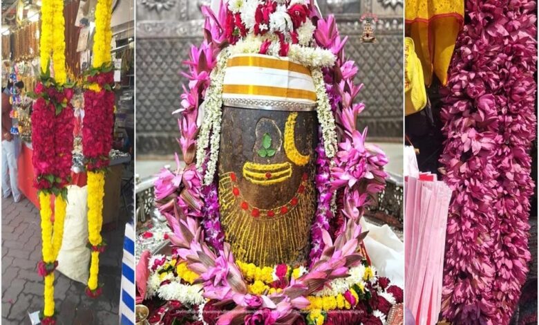 बाबा महाकाल को फूलों की भारी माला पहनाने पर रोक, श्रद्धालुओं से अनुरोध इसे न खरीदने का