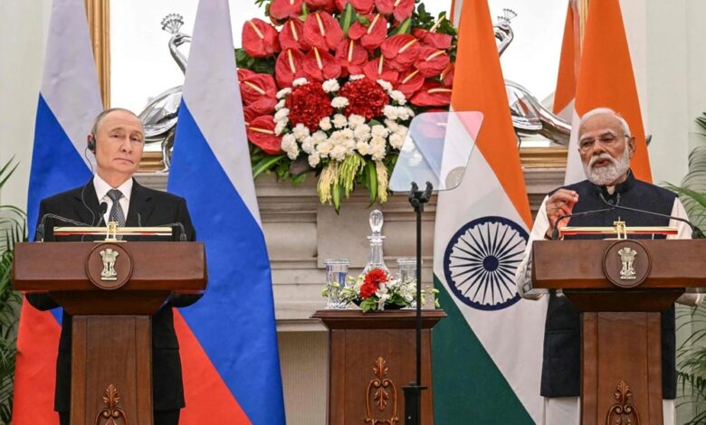 पीएम मोदी–पुतिन का संयुक्त बयान: रूस ने कहा—भारत को बिना रोक-टोक तेल सप्लाई जारी रहेगी