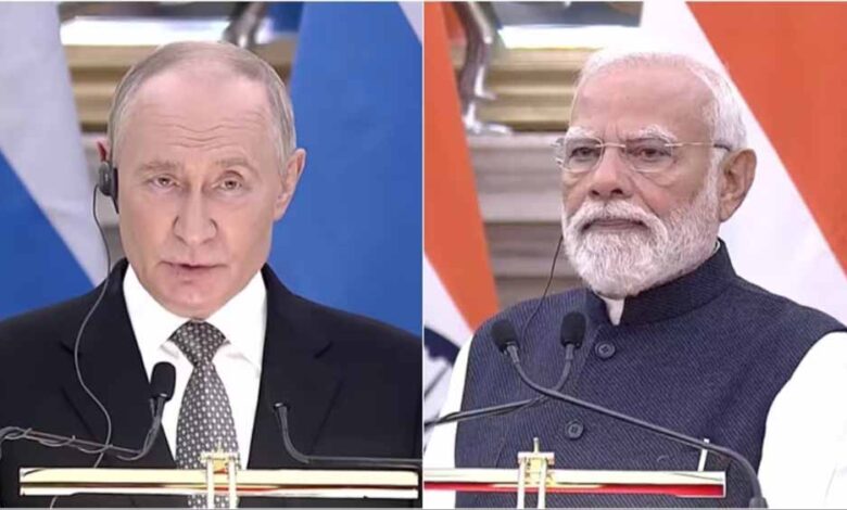 भारत-रूस बिज़नेस फोरम में भरोसे की गूंज: मोदी बोले—रिश्तों की सबसे बड़ी ताकत ‘विश्वास’, पुतिन ने सराहा भारत का तेज़ विकास