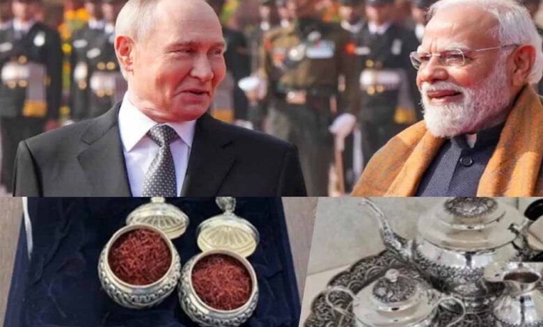 पीएम मोदी का पुतिन को तोहफा बना खास संदेश, कश्मीरी केसर से चमकी जम्मू-कश्मीर के किसानों की उम्मीद