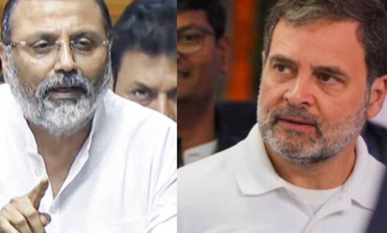 कांग्रेस-ने-संस्थानों-पर-कब्जा-किया-था-—-राहुल-गांधी-पर-निशिकांत-दुबे-का-करारा-पलटवार