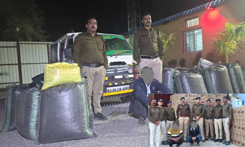 मध्यप्रदेश पुलिस की अवैध मादक पदार्थों एवं शराब पर प्रभावी कार्रवाही