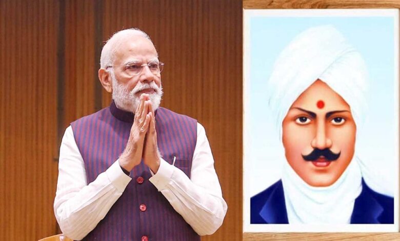 प्रधानमंत्री ने महाकवि सुब्रमण्यम भारती को उनकी जयंती पर श्रद्धांजलि दी