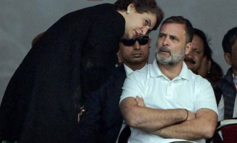 प्रियंका-राहुल गांधी में पारिवारिक टकराव! केंद्रीय मंत्री का सनसनीखेज दावा—झगड़े के बाद विदेश गए राहुल