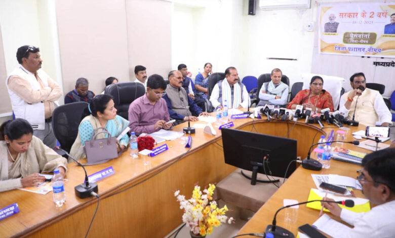 नीमच जिले ने दो वर्षों में विकास के नए कीर्तिमान स्थापित किए : प्रभारी मंत्री सुश्री भूरिया