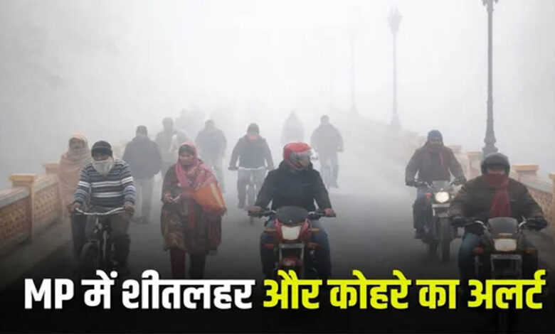 एमपी में ठंड का कहर: 14 जिलों में घने कोहरे का अलर्ट, मालवा एक्सप्रेस 4 घंटे लेट