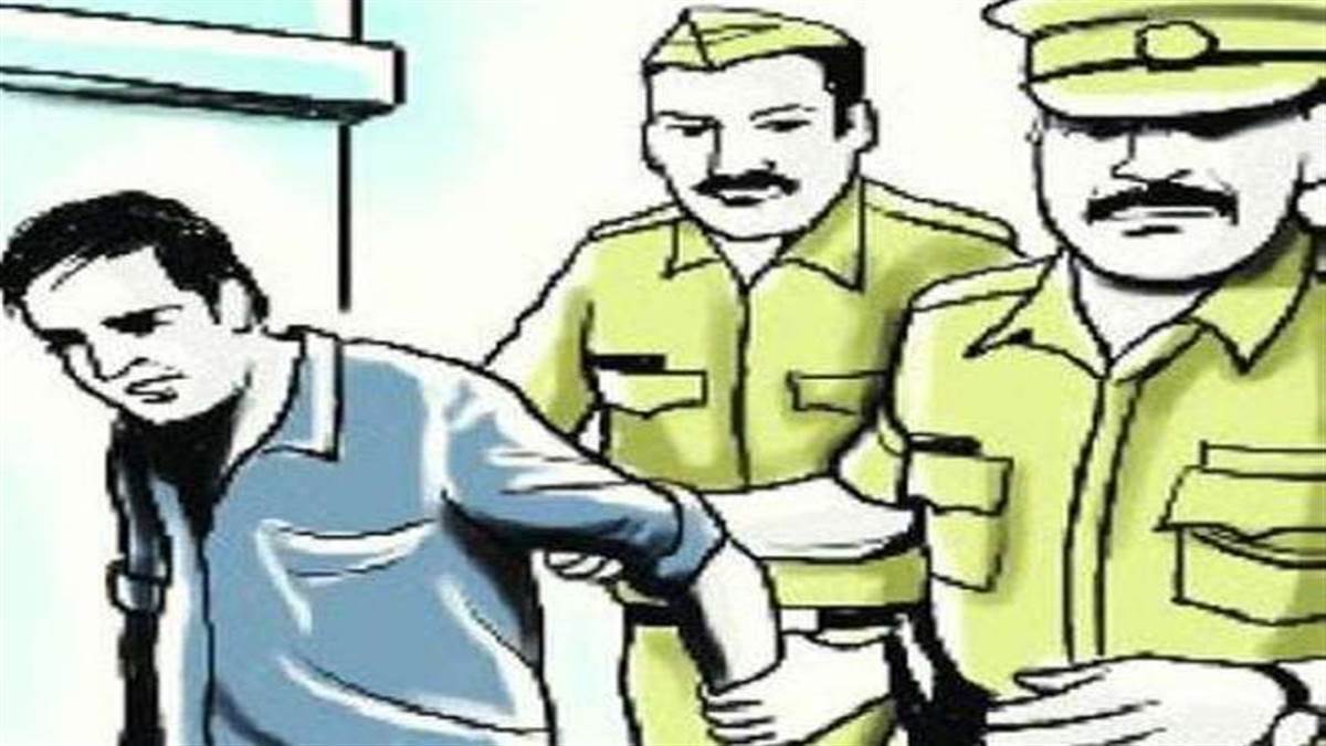 मंदिर में चोरी करते रंगे हाथ दबोचा गया चोर