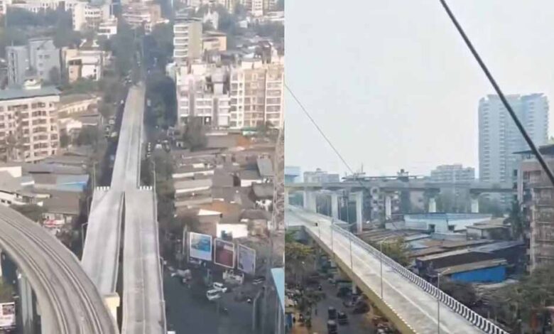 4 लेन से 2 लेन में सिमटा रास्ता, डबल-डेकर फ्लाइओवर पर विवाद; MMRDA ने डिज़ाइन खामी से किया इनकार