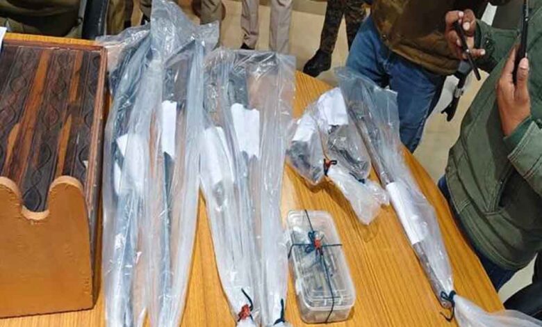 मध्यप्रदेश पुलिस की अवैध हथियारों के विरुद्ध प्रभावी कार्रवाई