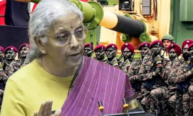 केंद्रीय बजट 2026-27: रक्षा क्षेत्र को बड़ी ताकत, 15% बढ़ोतरी के साथ 7.8 लाख करोड़ का आवंटन