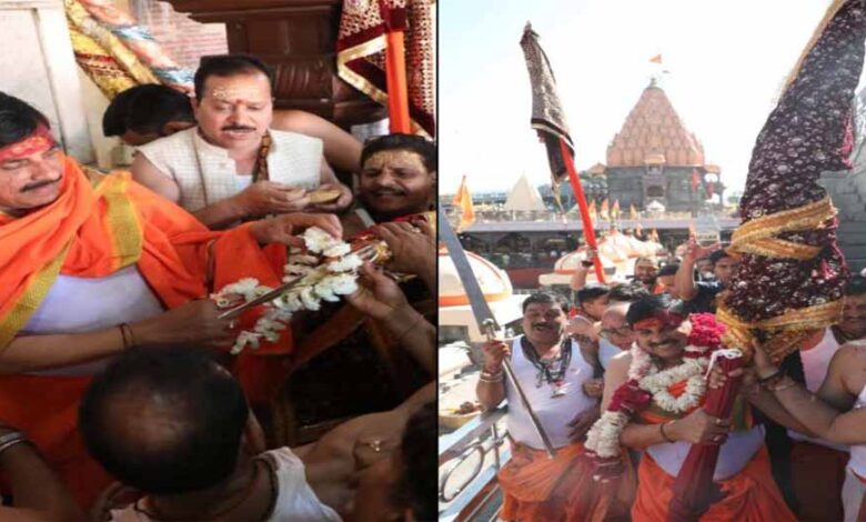 महाकाल की शरण में मोहन: मुख्यमंत्री ने रंग पंचमी पर किया ध्वज पूजन