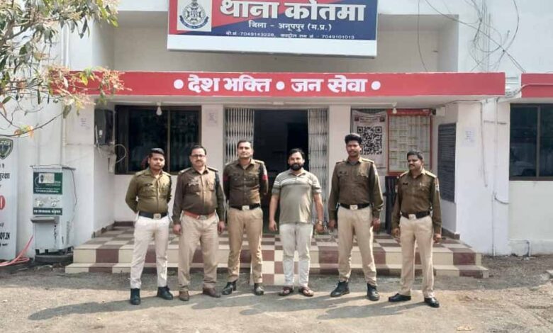 कुख्यात पशु तस्कर बल्लू उर्फ अब्दुल रहमान को कोतमा पुलिस द्वारा सतना से किया गया गिरफ्तार