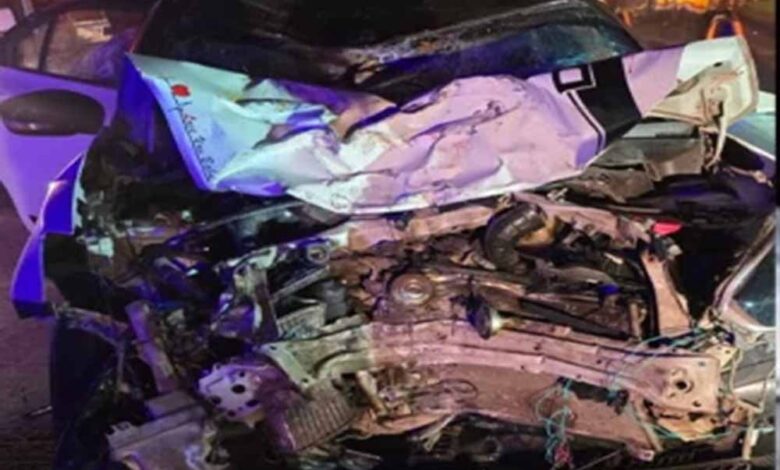 कटनी में बाइक सवार चार युवकों की मौत, घर लौटते समय कार ने मारी टक्कर
