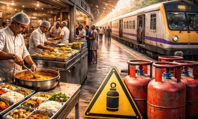 LPG किल्लत की आशंका में IRCTC का अलर्ट: ट्रेनों में इंडक्शन और रेडी-टू-ईट फूड की वैकल्पिक व्यवस्था, WCR में 25 क्लस्टर किचन संचालित