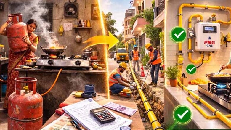 घर में गैस पाइपलाइन लग गई? अब LPG सिलिंडर लौटाना होगा, जानिए पूरा प्रोसेस