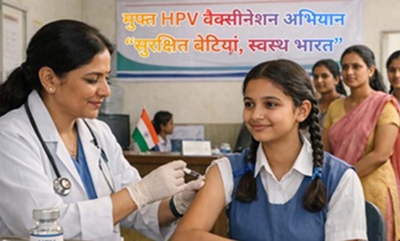 एचपीवी टीकाकरण अभियान: मध्यप्रदेश में 14 वर्ष की एक लाख से अधिक बालिकाओं का टीकाकरण हुआ पूर्ण