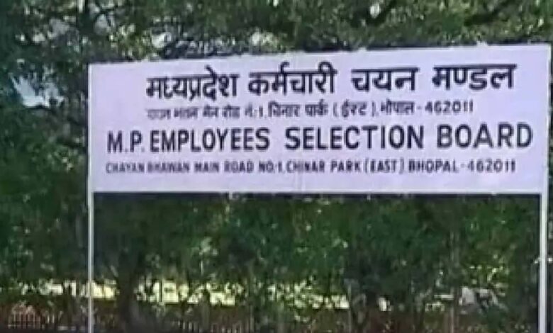 मध्य प्रदेश कर्मचारी चयन मंडल में 60% पद खाली, 187 में से केवल 73 कर्मचारी कार्यरत