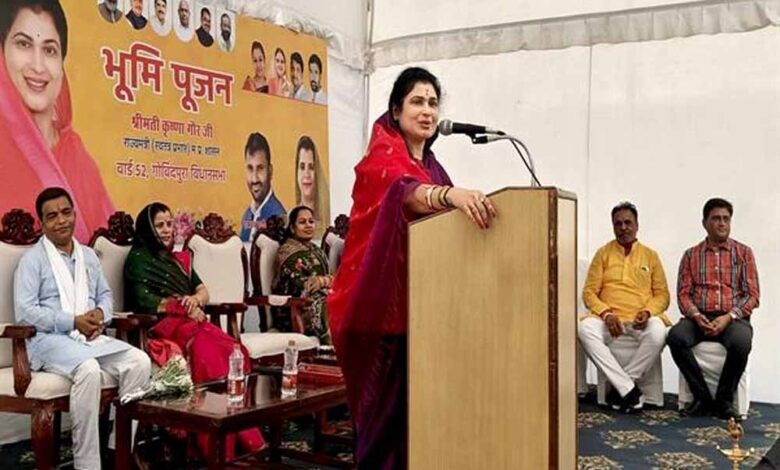 राज्यमंत्री  गौर ने लगभग 3 करोड़ के विकास कार्यों का किया भूमिपूजन