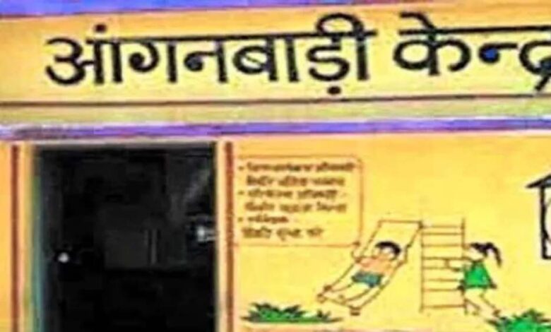 मध्यप्रदेश में पहली बार आंगनवाड़ी बच्चों का विद्यारंभ समारोह