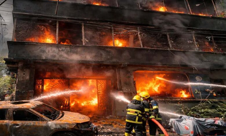 इंदौर अग्निकांड: हर्षित ने कबूला, चार्जिंग पर लगाई थी कार; पुलिस ने तीनों बेटों और दोस्तों के बयान लिए