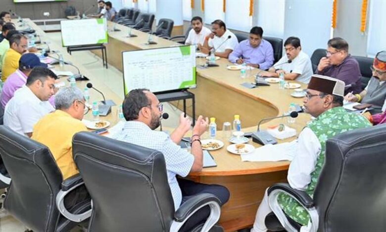 मंत्री सारंग के मार्कफेड को आत्मनिर्भर बनाने और किसानों को समय पर खाद उपलब्ध कराने के निर्देश