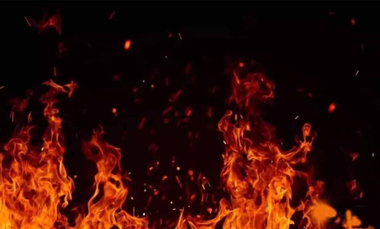 इंदौर के पटेल मार्केट में भीषण आग: मेडिकल शॉप, क्लिनिक और रेस्त्रां जलकर खाक