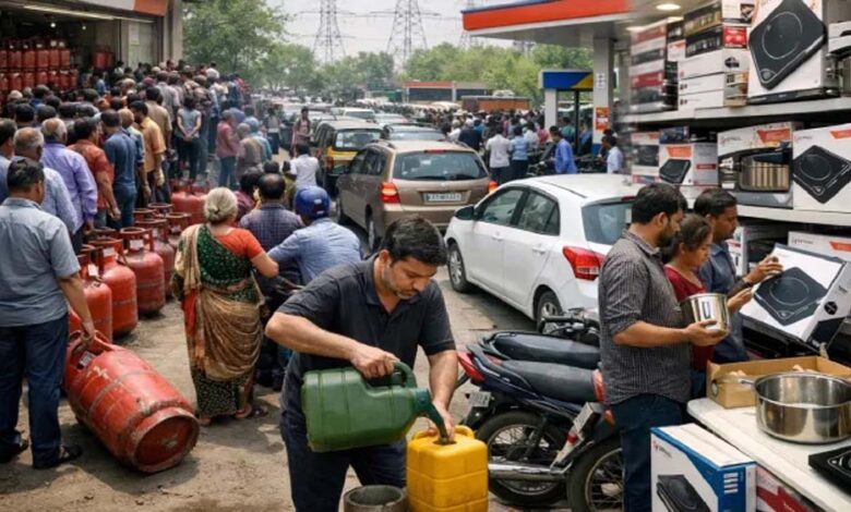 MP में पेट्रोल-डीजल पर्याप्त, लेकिन रसोई गैस पर ‘पैनिक’: भोपाल में दो दिन में 28,000 सिलेंडर की बुकिंग, सप्लाई 70% ही हुई