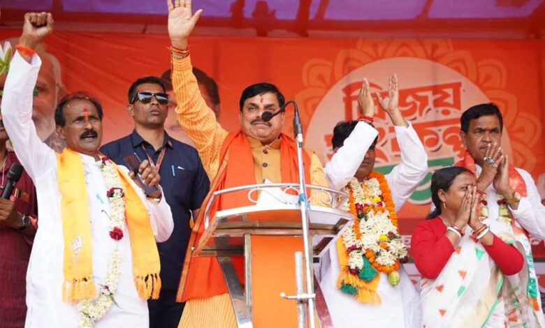 बंगाल में गरजे सीएम डॉ. मोहन, बोले- ममता अब ‘दीदी’ नहीं ‘अप्पी’