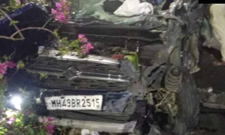 इटारसी फोरलेन पर मौत की रफ्तार: 130 की स्पीड से ट्राले में घुसी कार, दो युवकों की मौके पर मौत