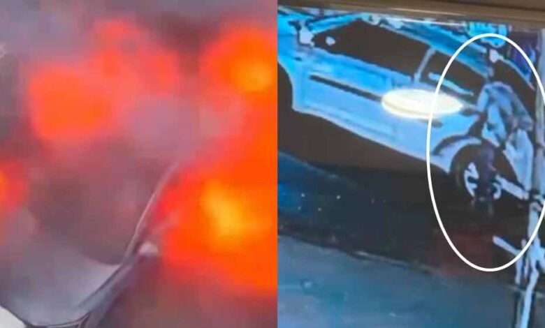 इंदौर में कार की टक्कर से पाइपलाइन फटी, धमाके के साथ गैस रिसाव से मचा हड़कंप