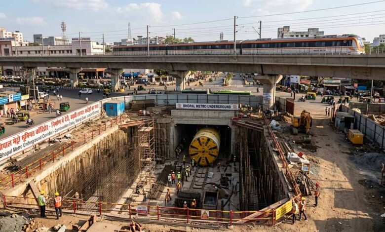इंदौर मेट्रो के पीछे छाया भोपाल का घाटा: भूमिगत कॉरिडोर में देरी, लागत बढ़ी करोड़ों तक