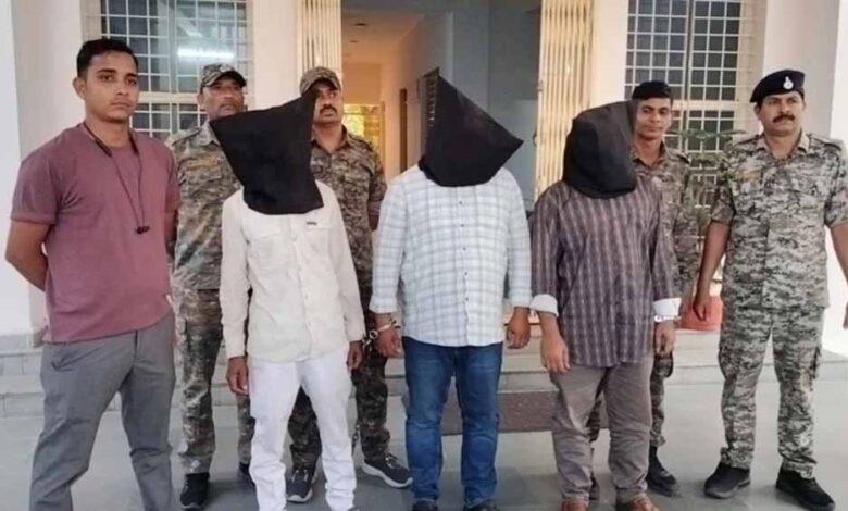 बालाघाट में ओडिशा कनेक्शन का खुलासा: 21 किलो गांजा और 3 तस्कर गिरफ्तार