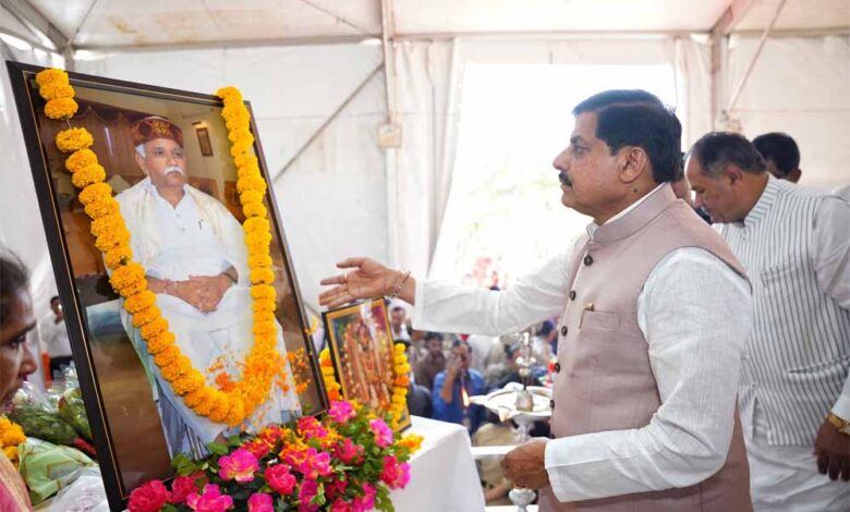 सेवा ही सच्ची साधना, यही जीवन का सर्वोच्च उद्देश्य : मुख्यमंत्री डॉ. यादव