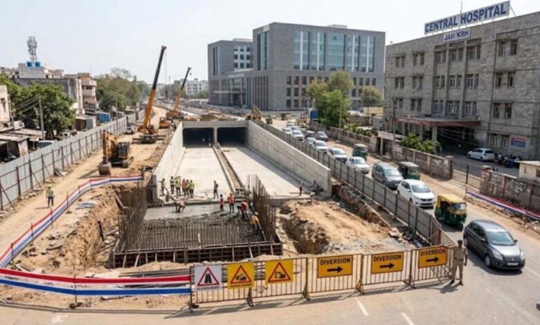 ग्वालियर का आमखो-कस्तूरबा रोड एक साल के लिए बंद, ट्रैफिक पुलिस ने जारी किया नया डायवर्जन प्लान