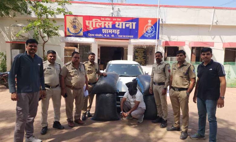 मध्यप्रदेश पुलिस की अवैध मादक पदार्थों के विरूद्ध प्रभावी कार्यवाही