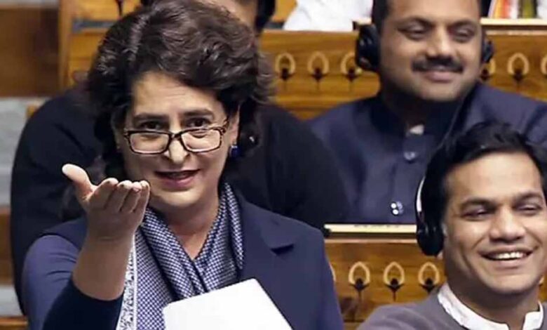 डिलिमिटेशन पर तीखा वार- महिलाओं को भ्रम में रख रही सरकार: प्रियंका