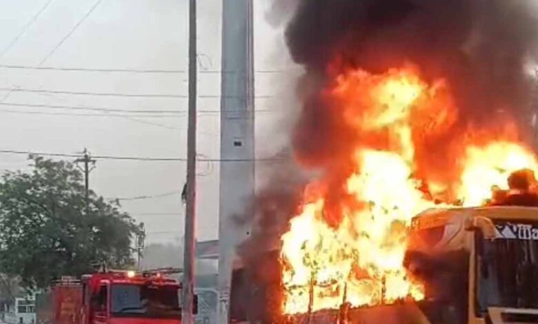 ग्‍वालियर में झांसी रोड थाना पुलिस की त्वरित कार्रवाई से टला बड़ा हादसा