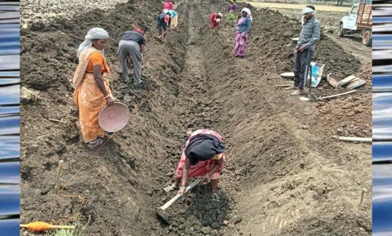 जल गंगा संवर्धन अभियान-पुष्पराजगढ़ में ‘जल गंगा संवर्धन अभियान’ से हो रहा है नहर सुदृढ़ीकरण