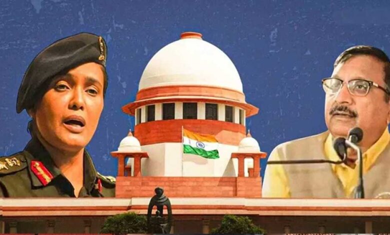 प्रदेश मंत्री विजय शाह की मुश्किलें बढ़ीं, सुप्रीम कोर्ट ने कड़ा आदेश जारी किया: ‘अब पालन करें’